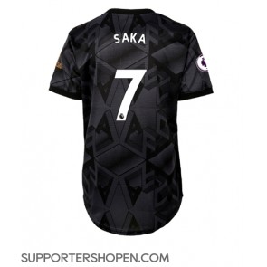 Arsenal Bukayo Saka #7 Borta Matchtröja Dam 2022-23 Kortärmad